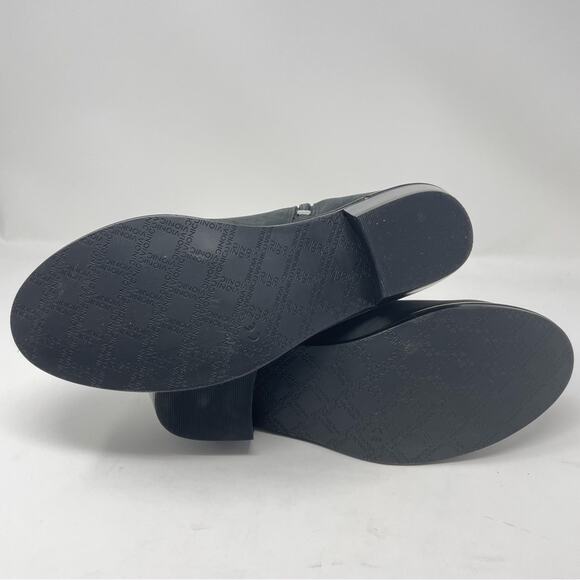 Vionic | Gray Booties Weather Resistant Boots Heels New 6.5 - Picture 8 of 9
